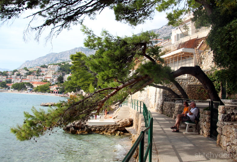 Strand bei Baska Voda und Brela - Kroatien