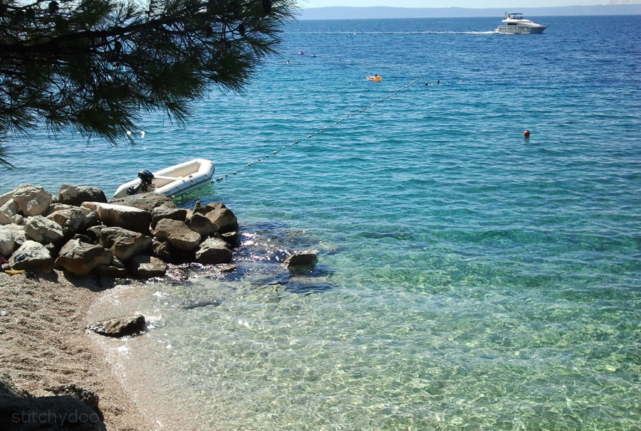 Strand bei Baska Voda und Brela - Kroatien