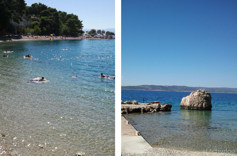 Strand bei Baska Voda und Brela - Kroatien