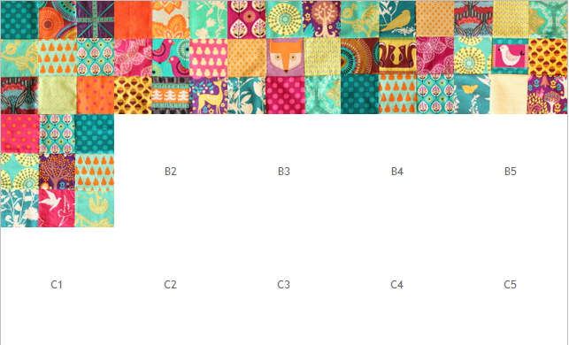 Blog-Designwand für Quilts und Co