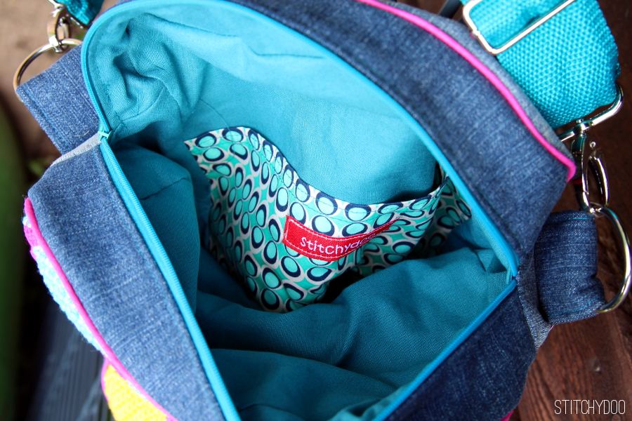 Taschenspieler 2 Sew Along | Herrentasche von stitchydoo mit gehaekeltem Triangle-Muster