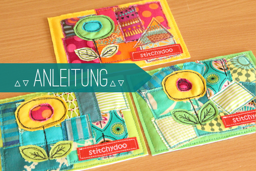 stitchydoo: Anleitung zum Nähen von Stoffkarten