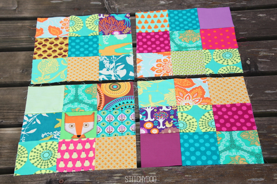 stitchydoo: Der 365 Tage Quilt | Zwischenstand im August