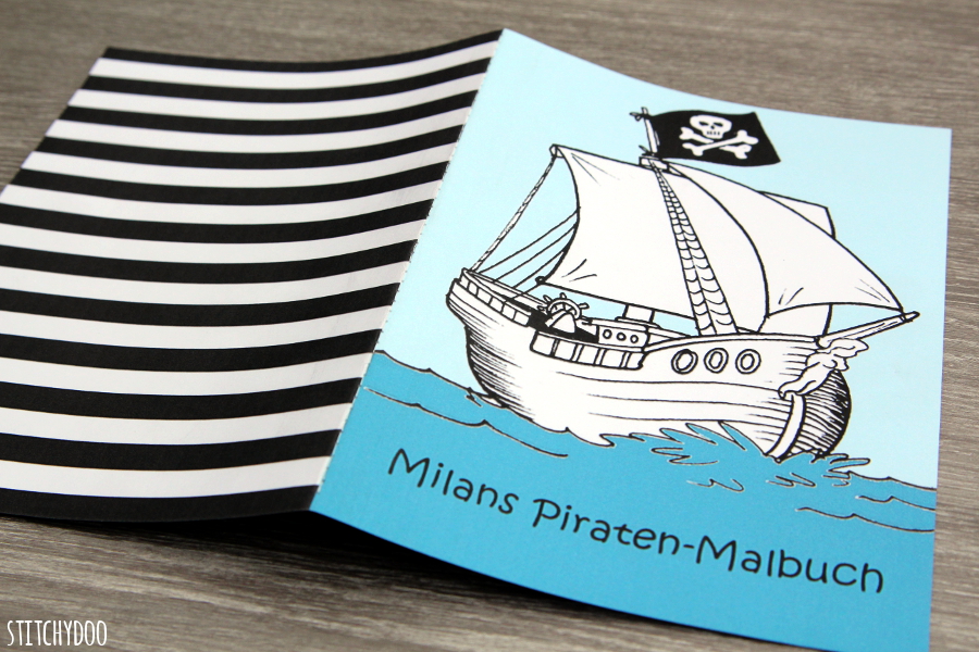 stitchydoo: DIY Piraten-Malbuch