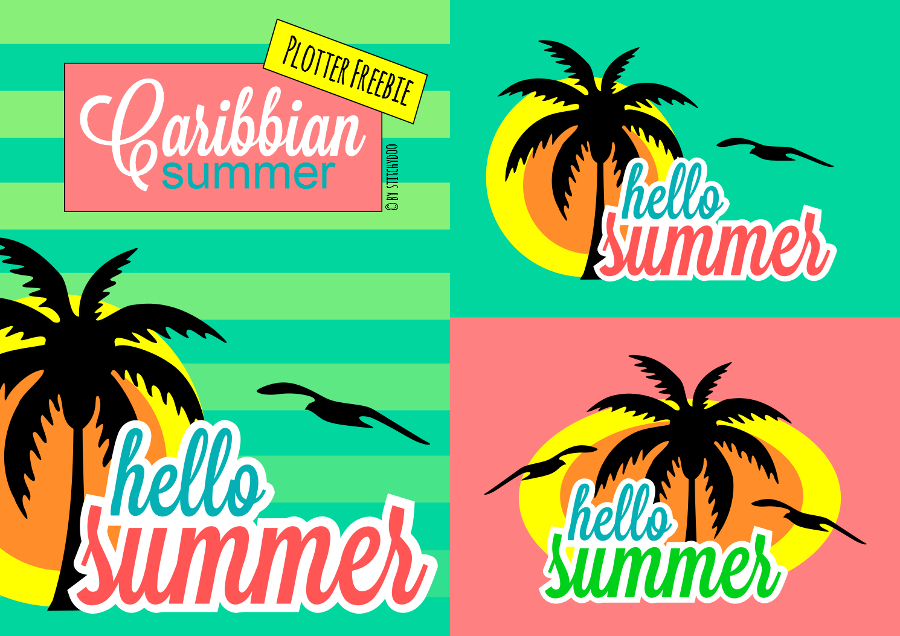 stitchydoo: Caribbean summer Plotter-Freebie