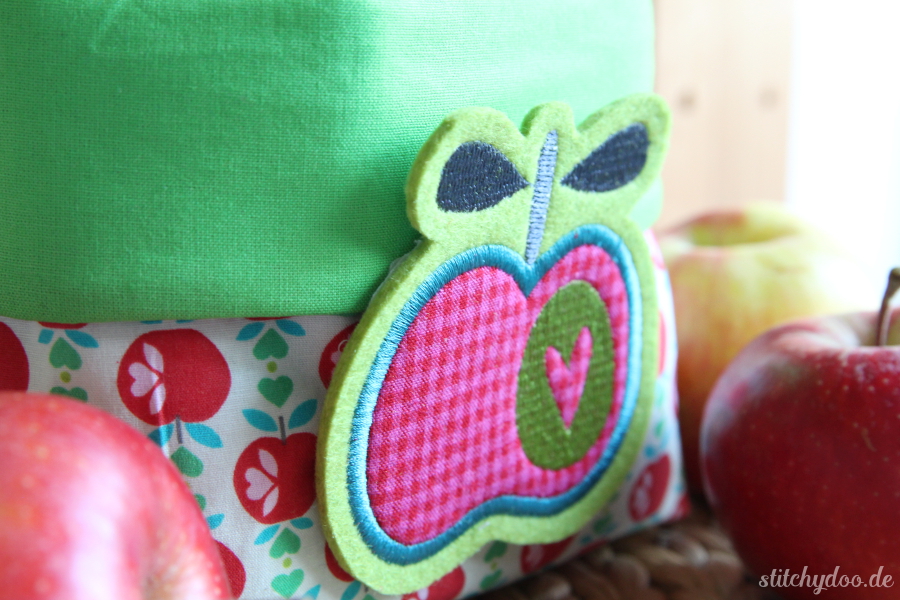 stitchydoo: Apfelkörbchen | It's all about apples - Utensilio