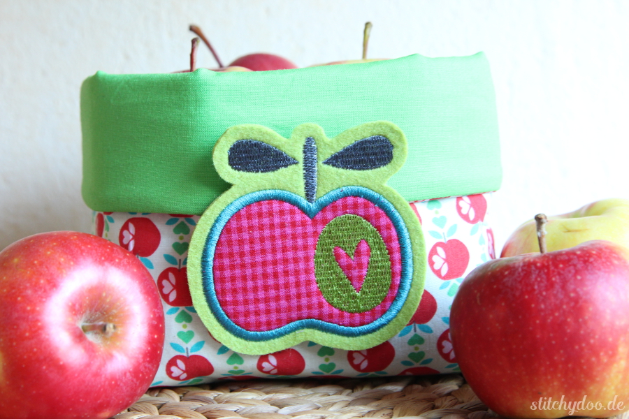 stitchydoo: Apfelkörbchen | It's all about apples - Utensilio