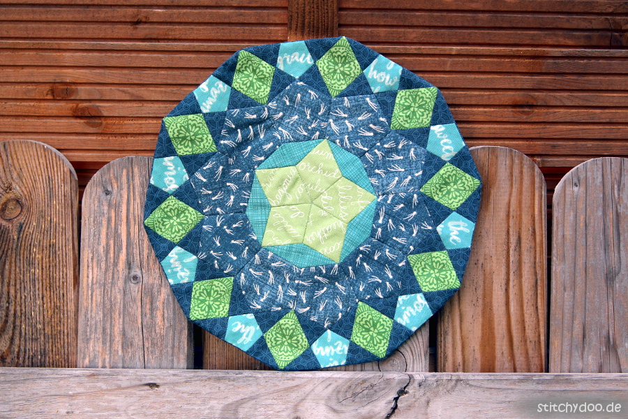 stitchydoo: La Passacaglia Mini | English Paper Piecing Untersetzer