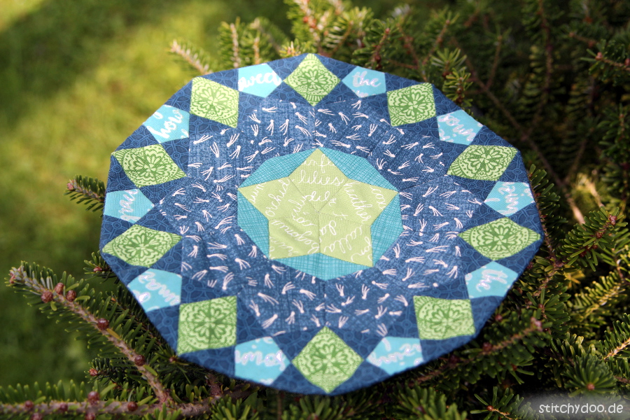 stitchydoo: La Passacaglia Mini - English Paper Piecing Untersetzer