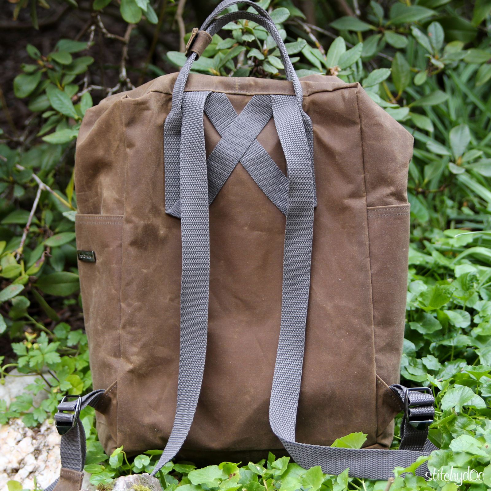 Der andere Rucksack aus Oilskin